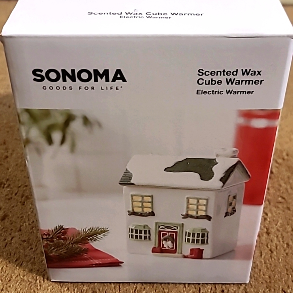 Sonoma decorated house wax warmer